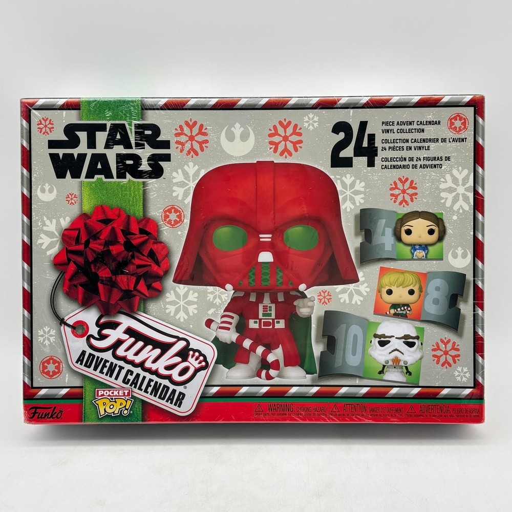 Funko Pop Star Wars Holiday Advent Calendar 24 Day Countdown Vinyl Figures NEW